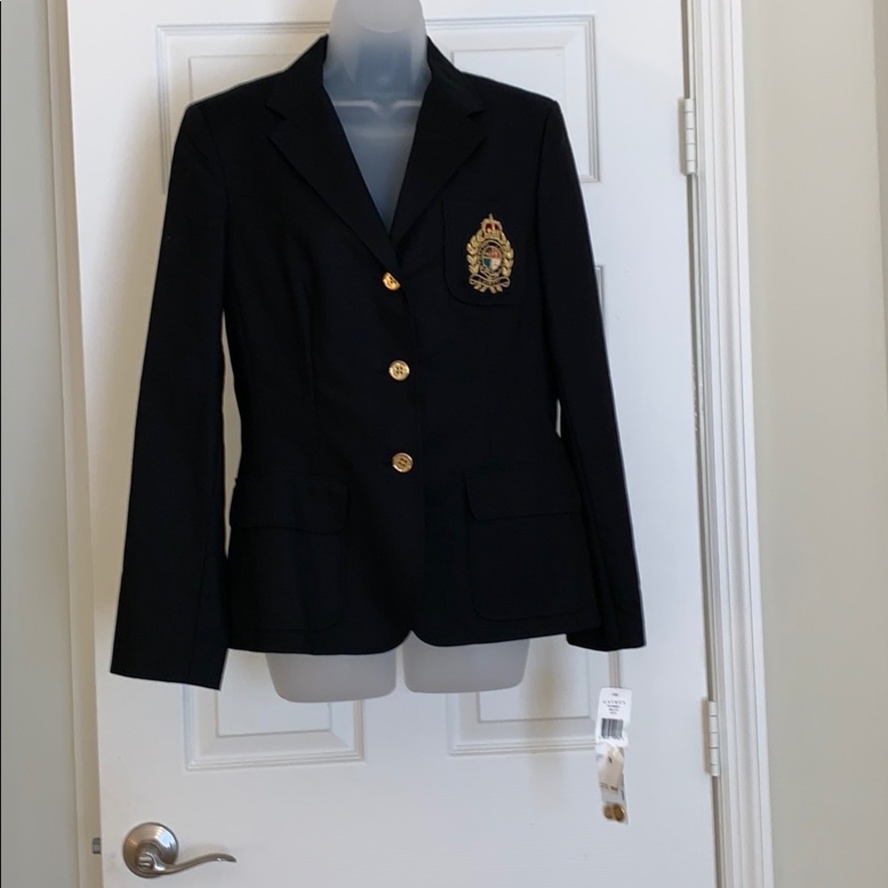 Ralf Lauren signature black blazer